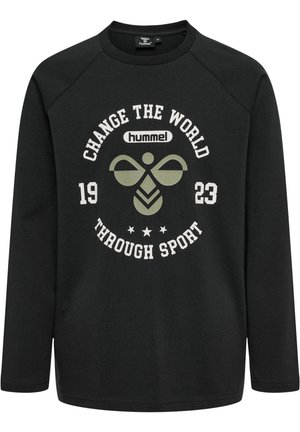 KALLE L S - Long sleeved top - black