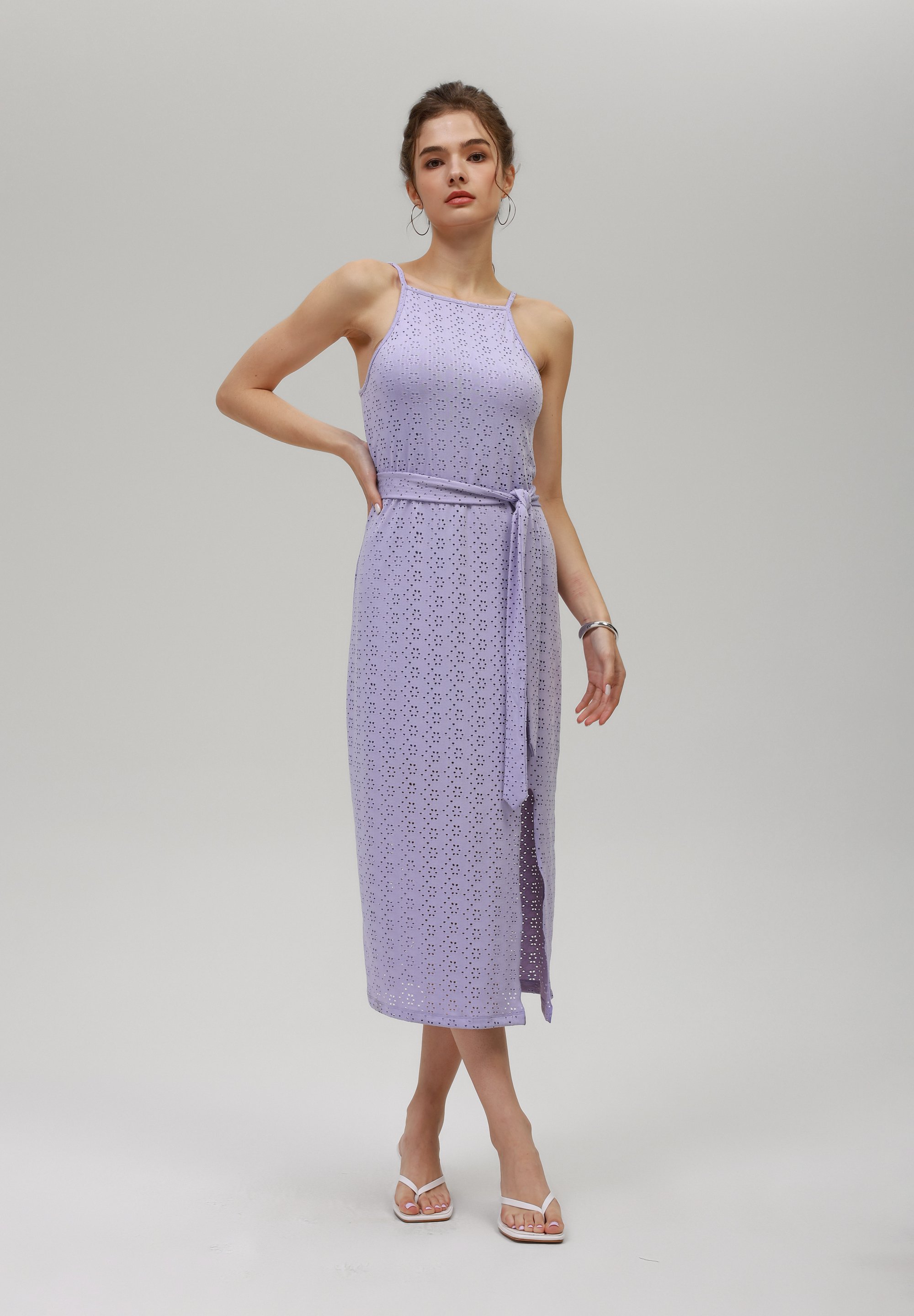 Even&Odd Jersey dress - lavender/lilac - Zalando.ie