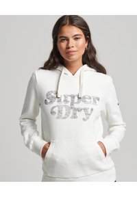 Superdry & Co Felpa con cappuccio - ecru