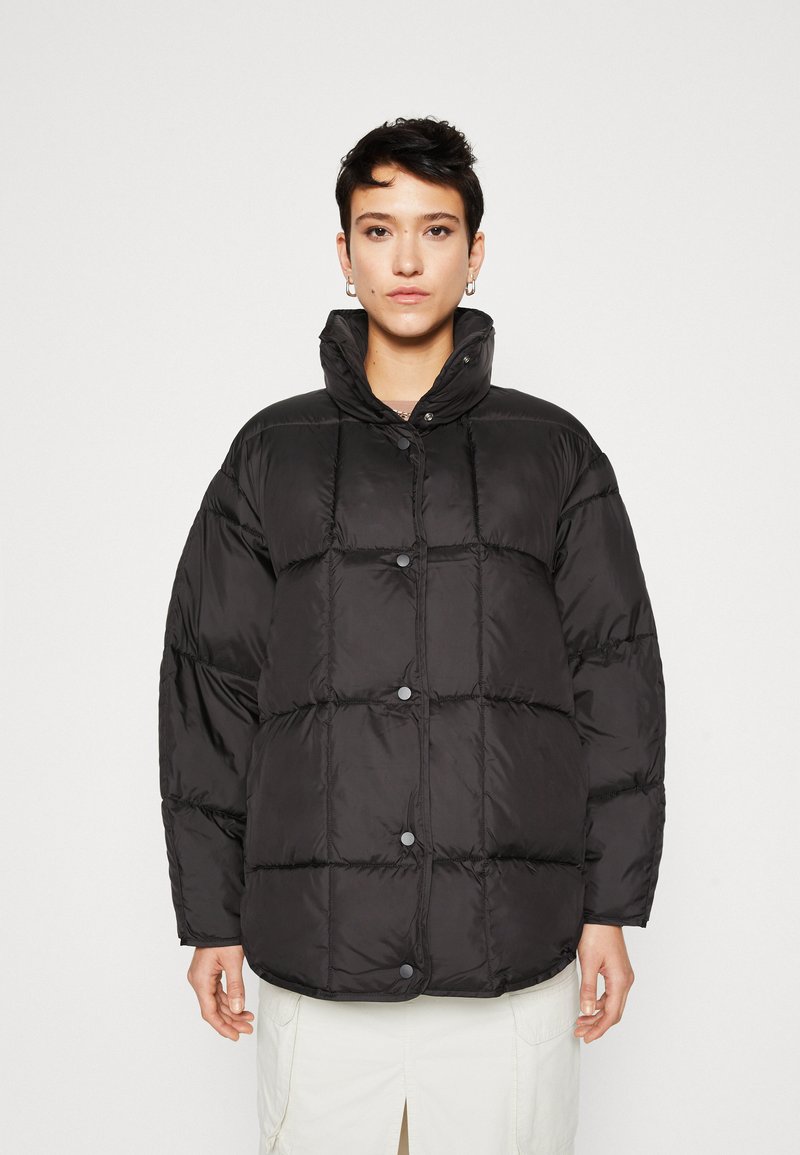 JJXX Jxsena-Abrigo Acolchado Otw Chaqueta, Negro, XS Para