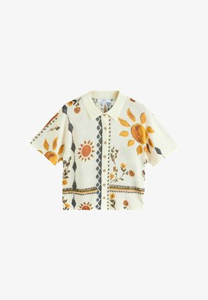 Next COLLARED SHORT SLEEVE - Cămașă - abstract sunshine