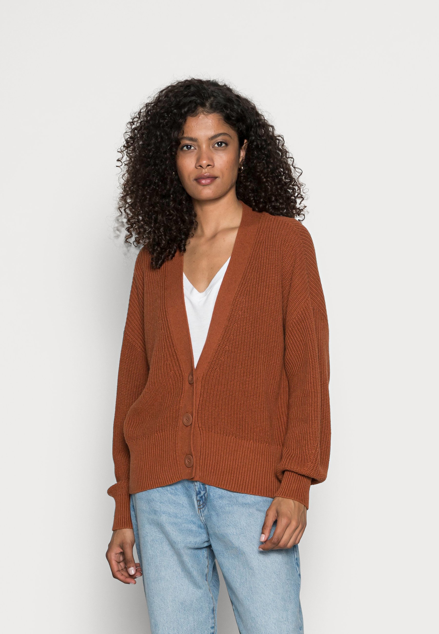 edc by Esprit Cardigan - rust orange 