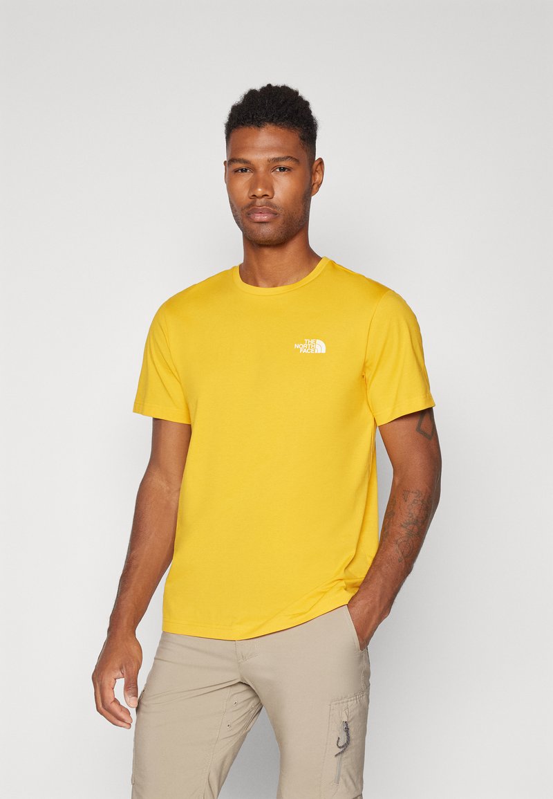 The North Face M SS SIMPLE DOME TEE - Bluză sport - summit gold