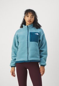 The North Face YUMIORI REVERSIBLE JACKET - Jakna od flisa - midnight petrol/algae blue
