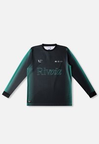 Rivvia Projects MAZE - Hosszú ujjú felső - black/green