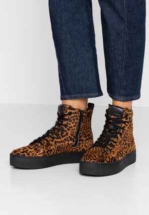 Sneakers high - brown