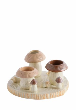 Next, UNISEX - Candle holder - brown
