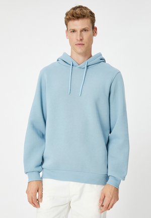 LONG SLEEVE. - Jersey con capucha - blue
