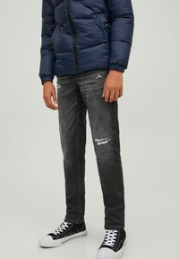 Jack & Jones Junior GLENN ICON INDIGO - Jeans slim fit - black denim