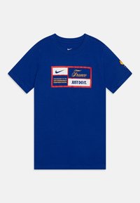 Nike Performance FRANCE FFF JUST DO IT TEE UNISEX - Oblečení národního týmu - bright blue