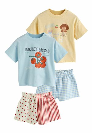 SET 2 PACK - Šortai - blue/yellow