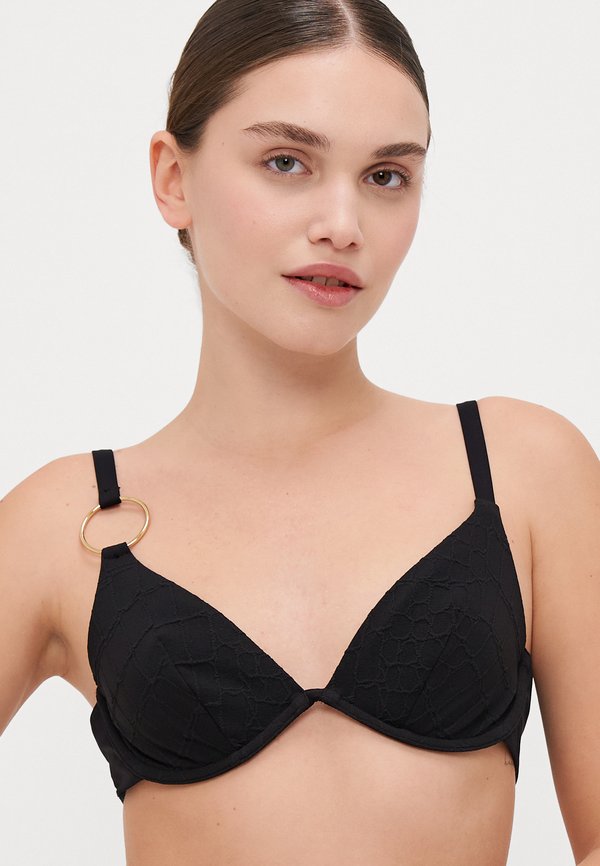 PLUNGE UNDERWIRED BRA - Bikini top2