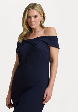 TWIST FRONT CREPE COCKTAIL DRESS - Cocktailkjole / festkjole - lighthouse navy