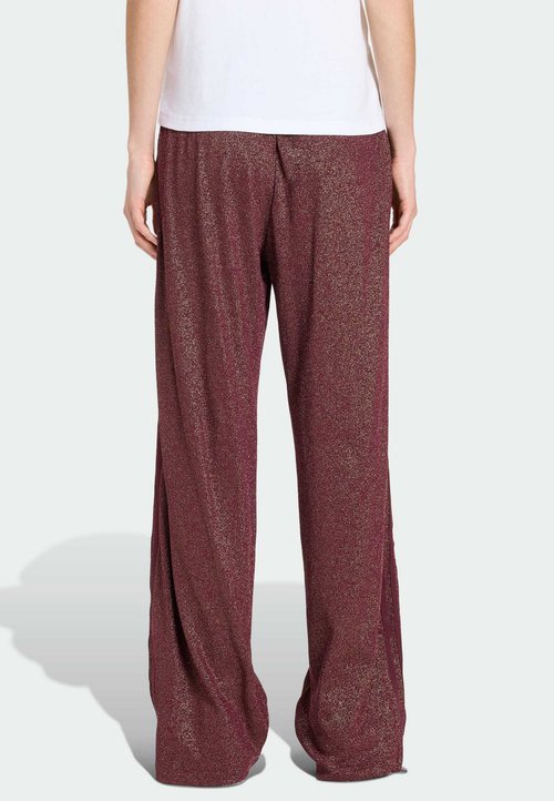 adidas FB TP - Tracksuit bottoms - maroon/gold met — foto 2