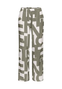 Unselected, grün weiß gemustert