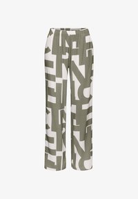 Unselected, grün weiß gemustert