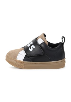 BOSS Kidswear SCRATCHÉES - Chaussures premiers pas - black