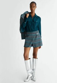 LIU JO Gombos blúz - teal