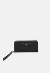 BRENTON ZIP AROUND - Plånbok - black