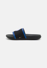 Nike Performance - OFFCOURT SLIDE INTER MILAN - Badesandale - black/bright gold/dark smoke grey Thumbnail-Bild 1