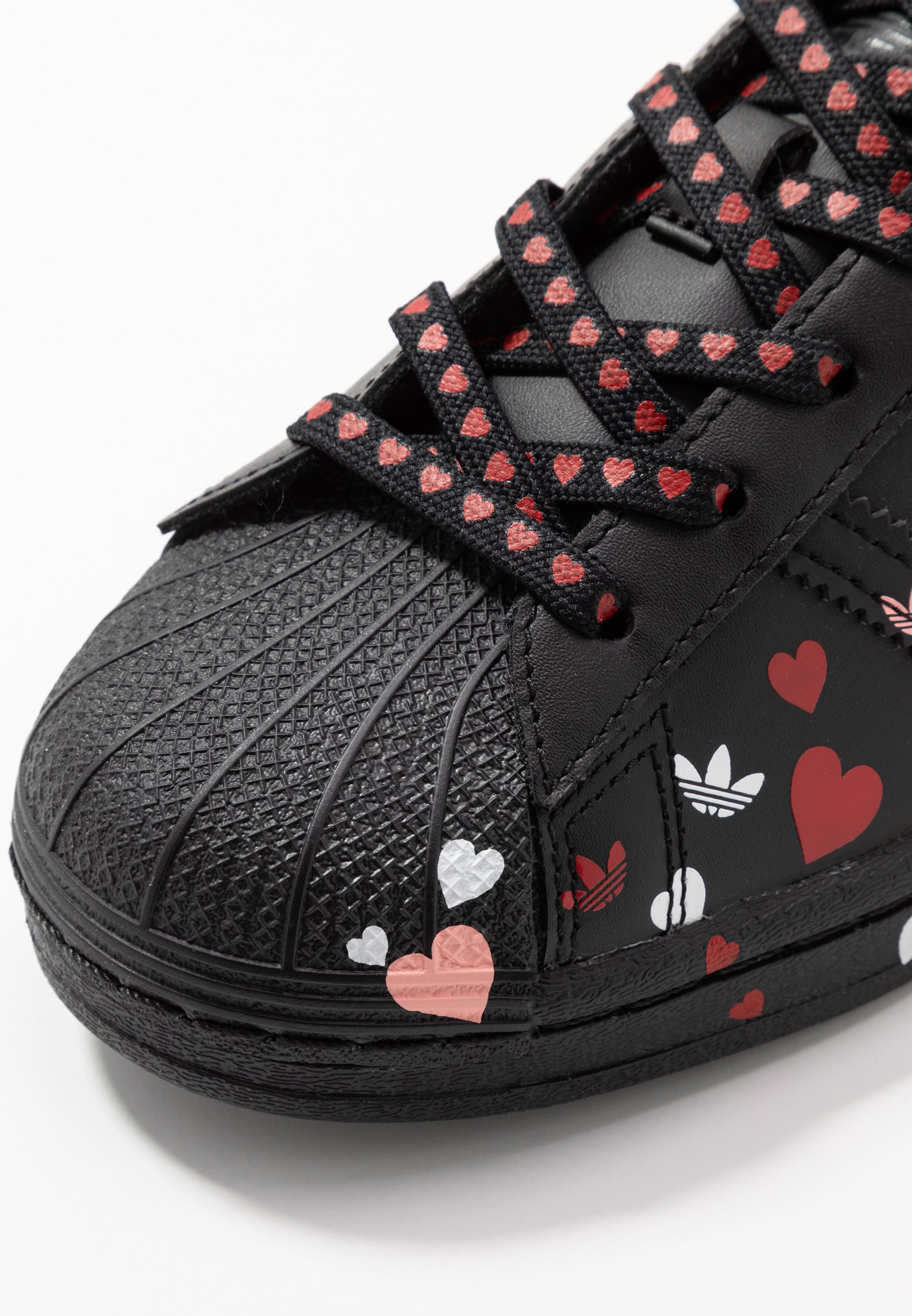 adidas superstar black pink