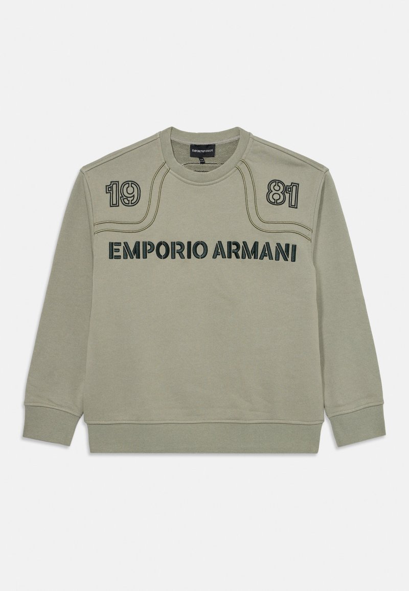 Emporio Armani Sweater olijfgroen Emporio Armani Sweater olijfgroen