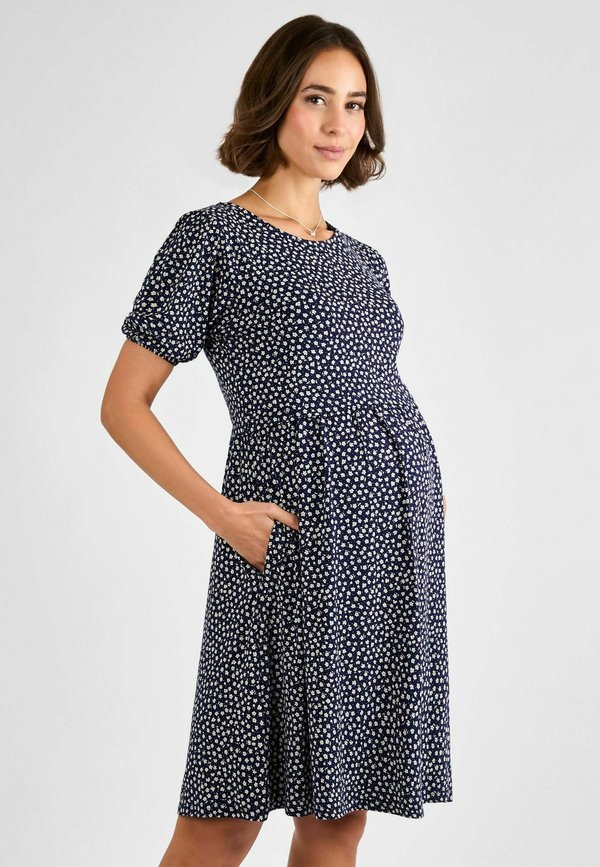 MATERNITY FIT - DOUBLE LAYER NURSING - Jerseykleid