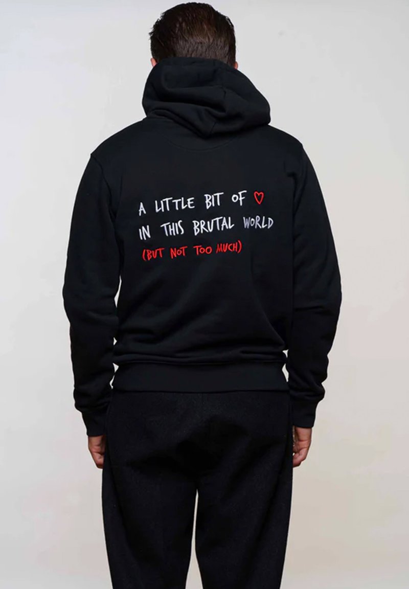 Blackskies UNISEX - Felpa Con Cappuccio - Black/nero-screziato - Foto 4