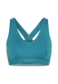 LIGHT WEIGHT COOL-LITE SPRITE RACERBACK - Brassières de sport à maintien léger - topaz