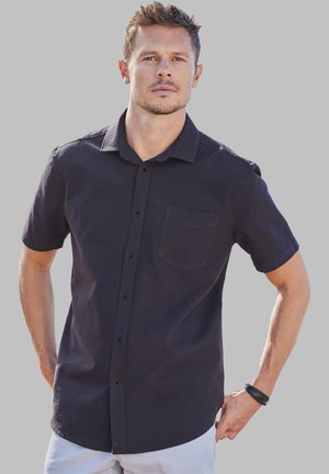 KURZARM - Chemise - schwarz