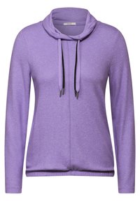 MIT SCHALKRAGEN - Camiseta de manga larga - lila