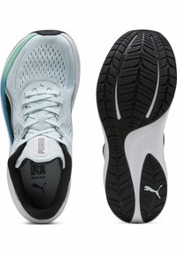 Puma SKYROCKET LITE 2 UNISEX - Scarpe da allenamento - sea glass black speed blue mint melt- silver