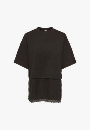 ONLY, TOP ONLMEXA TOP - T-shirt imprimé - black coffee