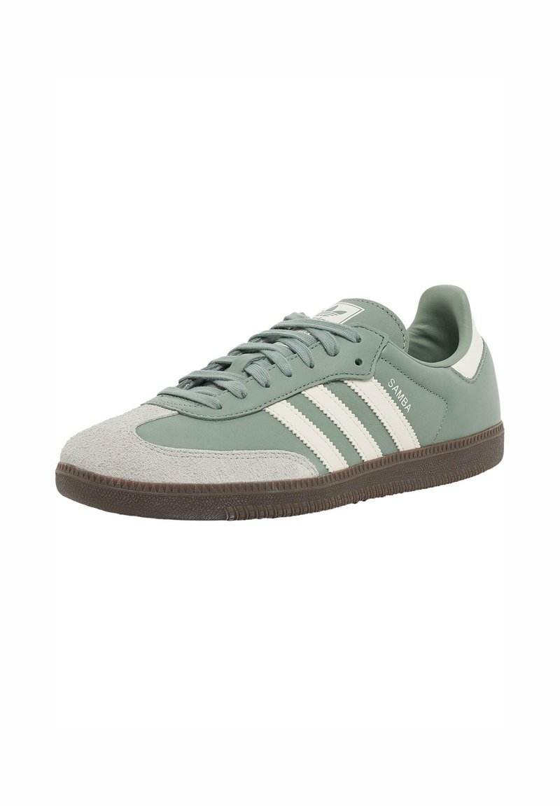 adidas Originals SAMBA MATCHA - Trainers - silver green/chalk white gum/ green - Zalando adidas Originals SAMBA MATCHA - Trainers - silver green/chalk white gum/ green - Zalando
