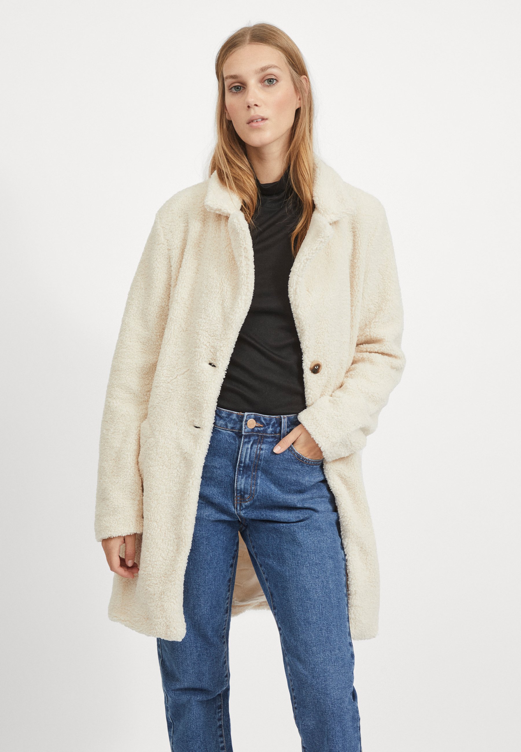 Vila VILIOSI COAT - Winter coat - birch 