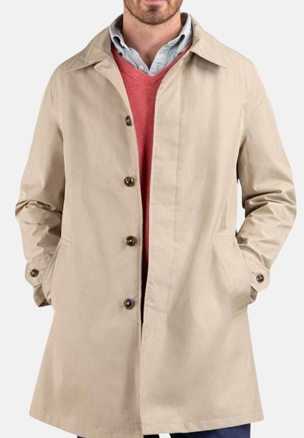 Vêtement El Ganso Manteau El Ganso Trench Beige