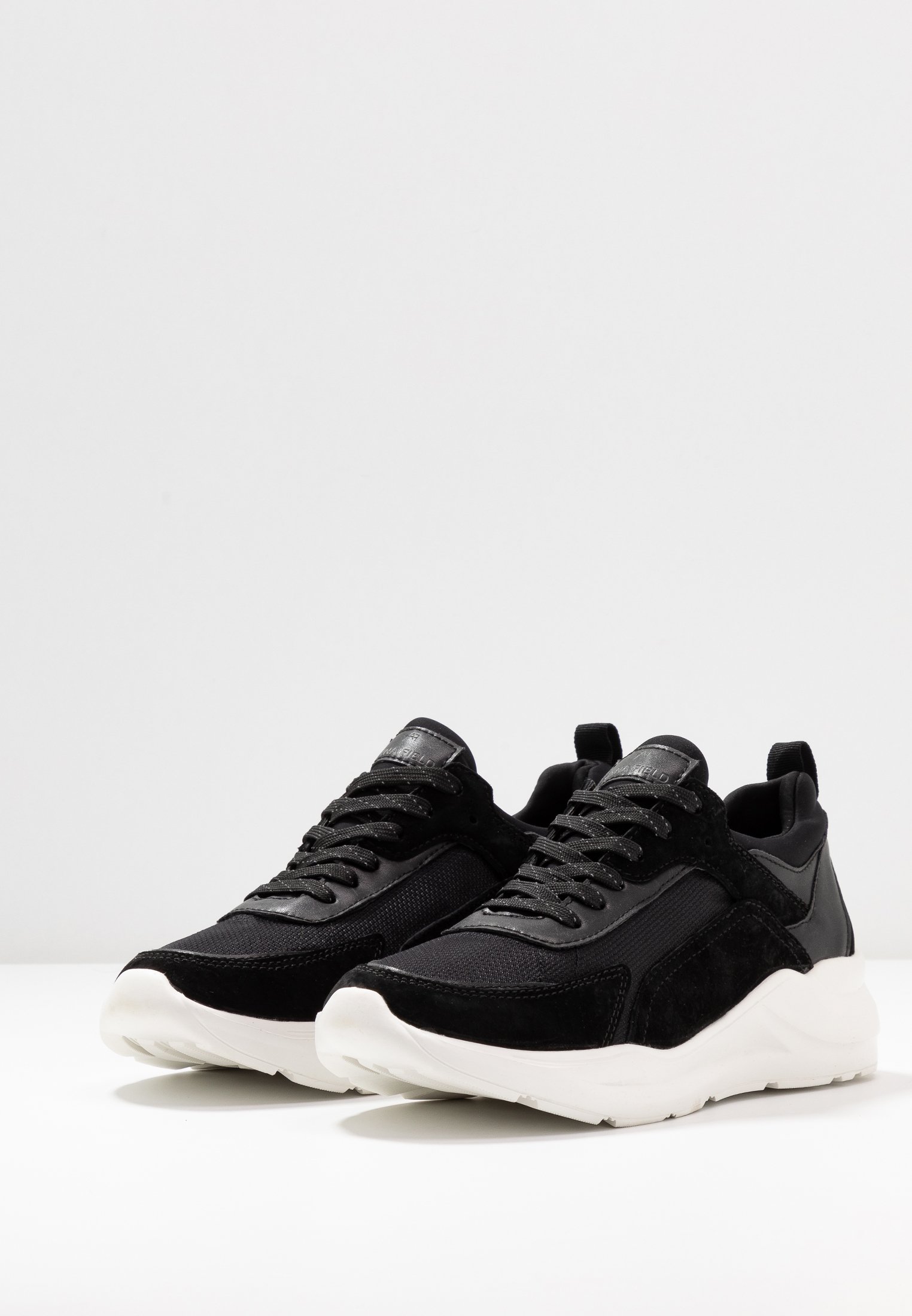 Anna Field LEATHER - Sneakers laag - black/Zwart - Zalando.nl