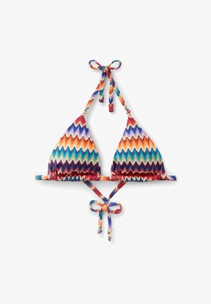 Calzedonia, VIBRANT CHEVRON TRIANGLE - Horní díl bikin - multicolor
