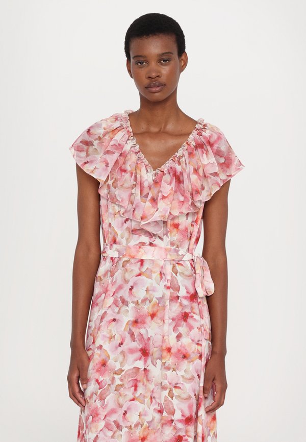 JACQUELINE DRESS - Maxi dress - coral3