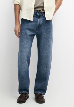 Massimo Dutti, BARREL FIT JEANS - Jeans Relaxed Fit - dark blue