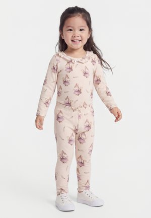 Name it, NBFSHELLY SET - Leggings - peyote melange