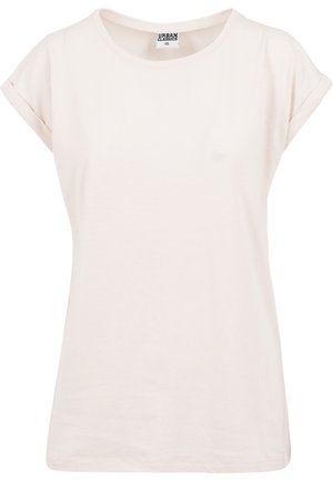 Urban Classics EXTENDED SHOULDER - T-shirt basic - pink