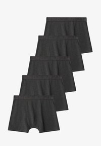 Unselected, dark grey melange