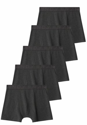 5-PACK LEGEND BOXER BRIEF - Onderbroeken - dark grey melange