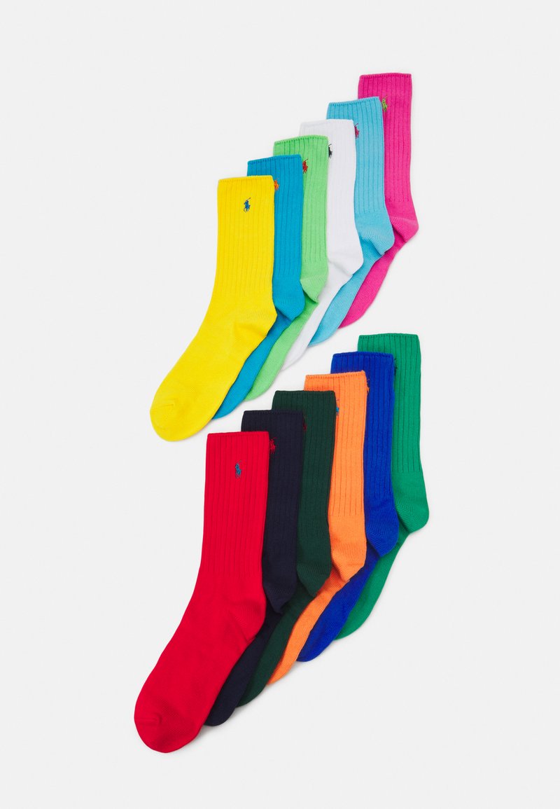 Polo Ralph Lauren CREW SOCK GIFT BOX UNISEX 12 PACK Socks