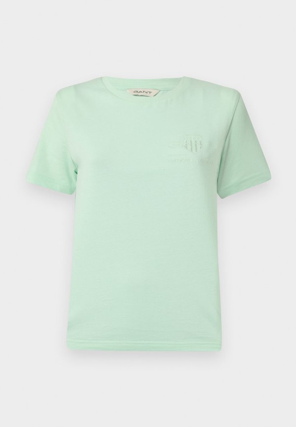 TONAL SHIELD - Basic T-shirt - faded mint3