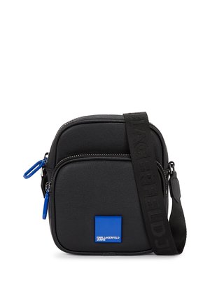 BOX LOGO REPORTER  BAG - Cross body bag - black