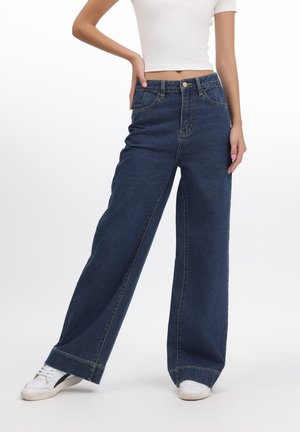Wide Leg - blue wash