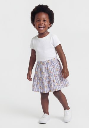 Name it NMFAMMA PEPPA SKIRT - Φούστα σε γραμμή Α - bleached denim