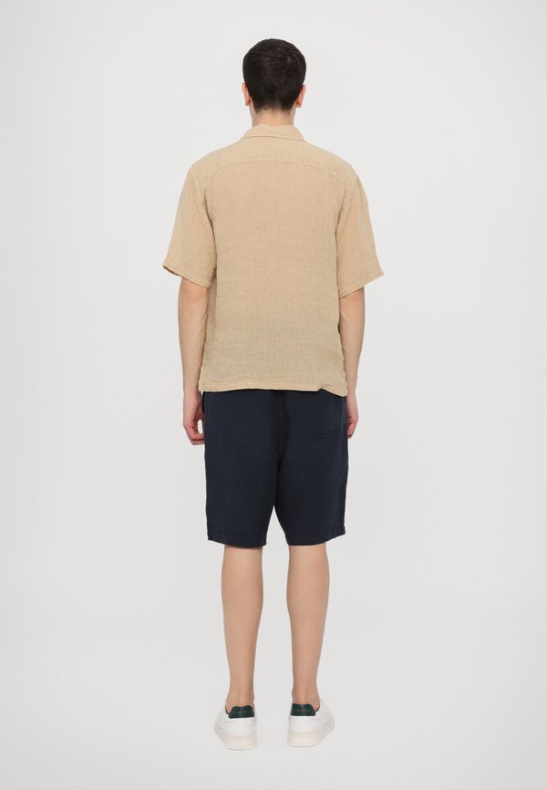 SHORT SLEEVE MEN RELAXED FIT SHIRT - Shirt - almond2